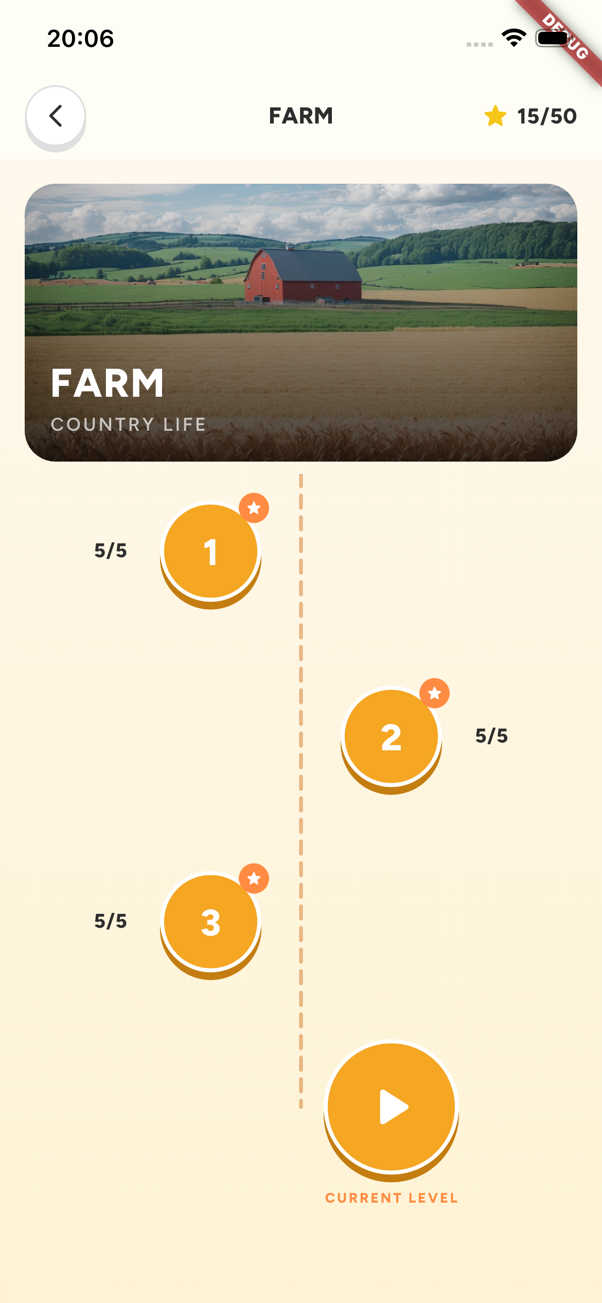 Animal worlds and levels